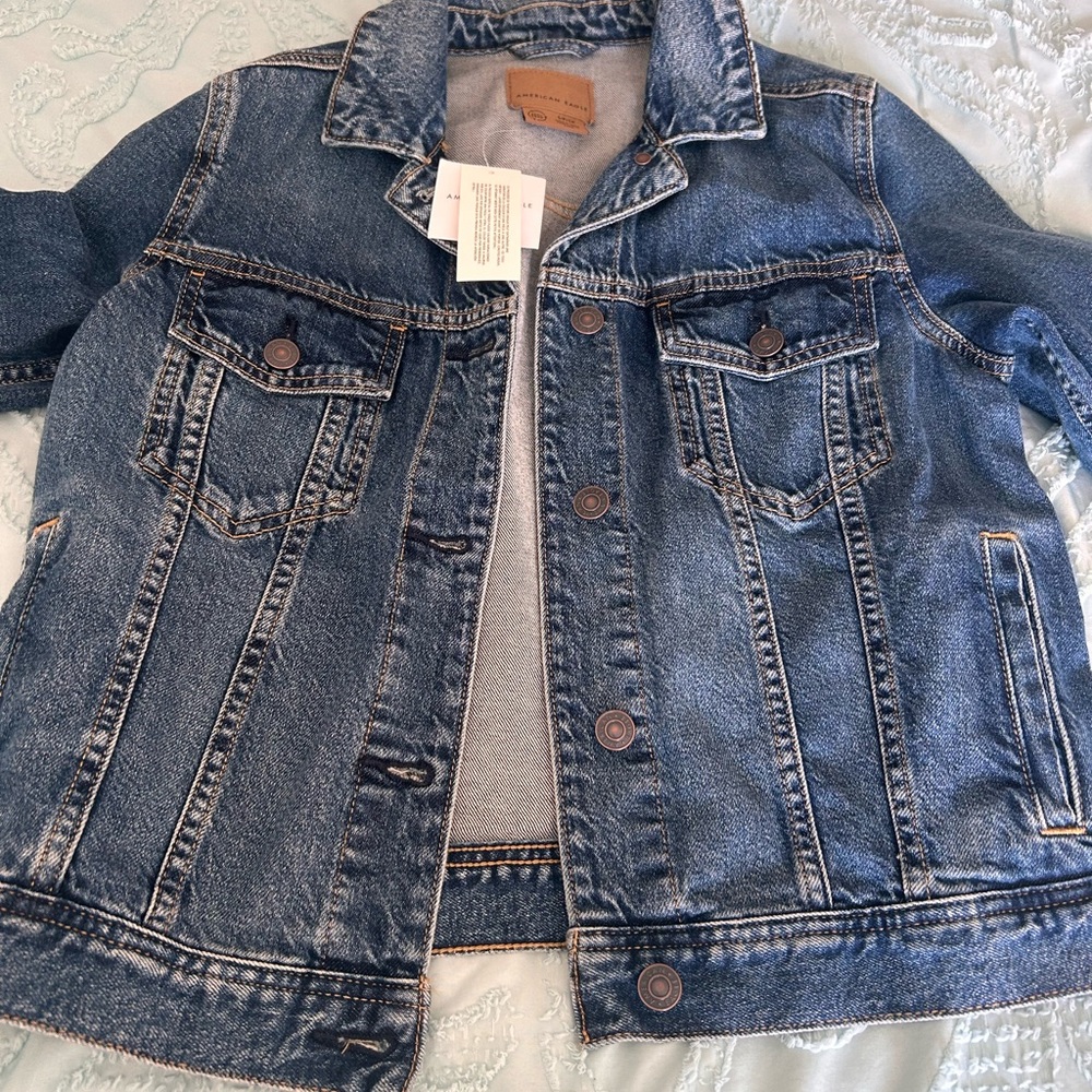 American Eagle Outfitters Blue Jean Jacket Classic Style